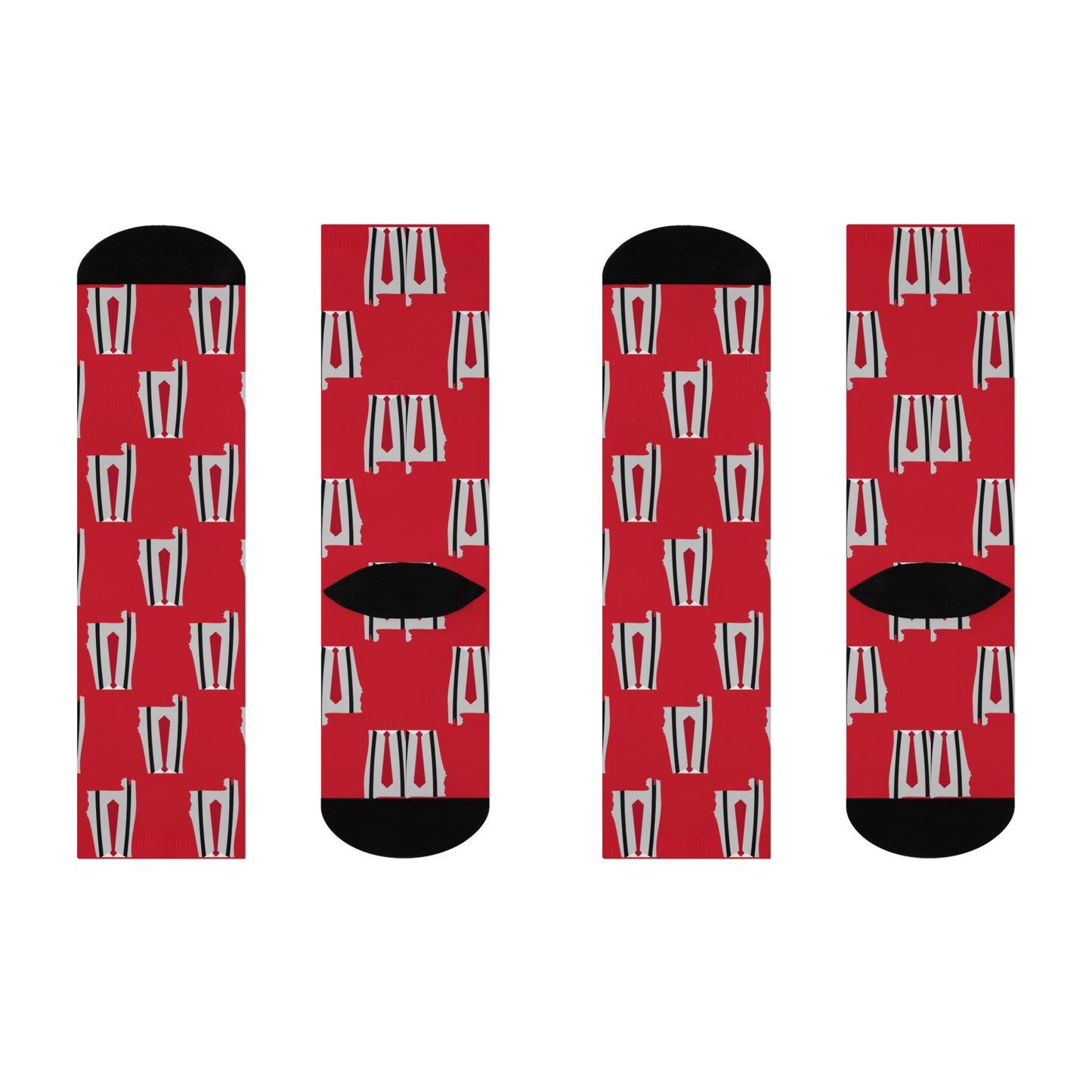 AWN Logo Socks (Red)