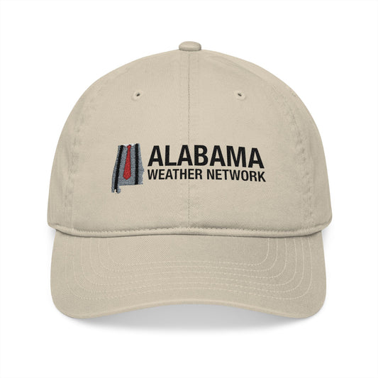 AWN Logo Khaki Cap (Transparent Background)