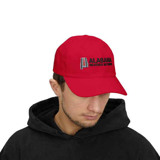 AWN Logo Cap Red (Transparent Background)