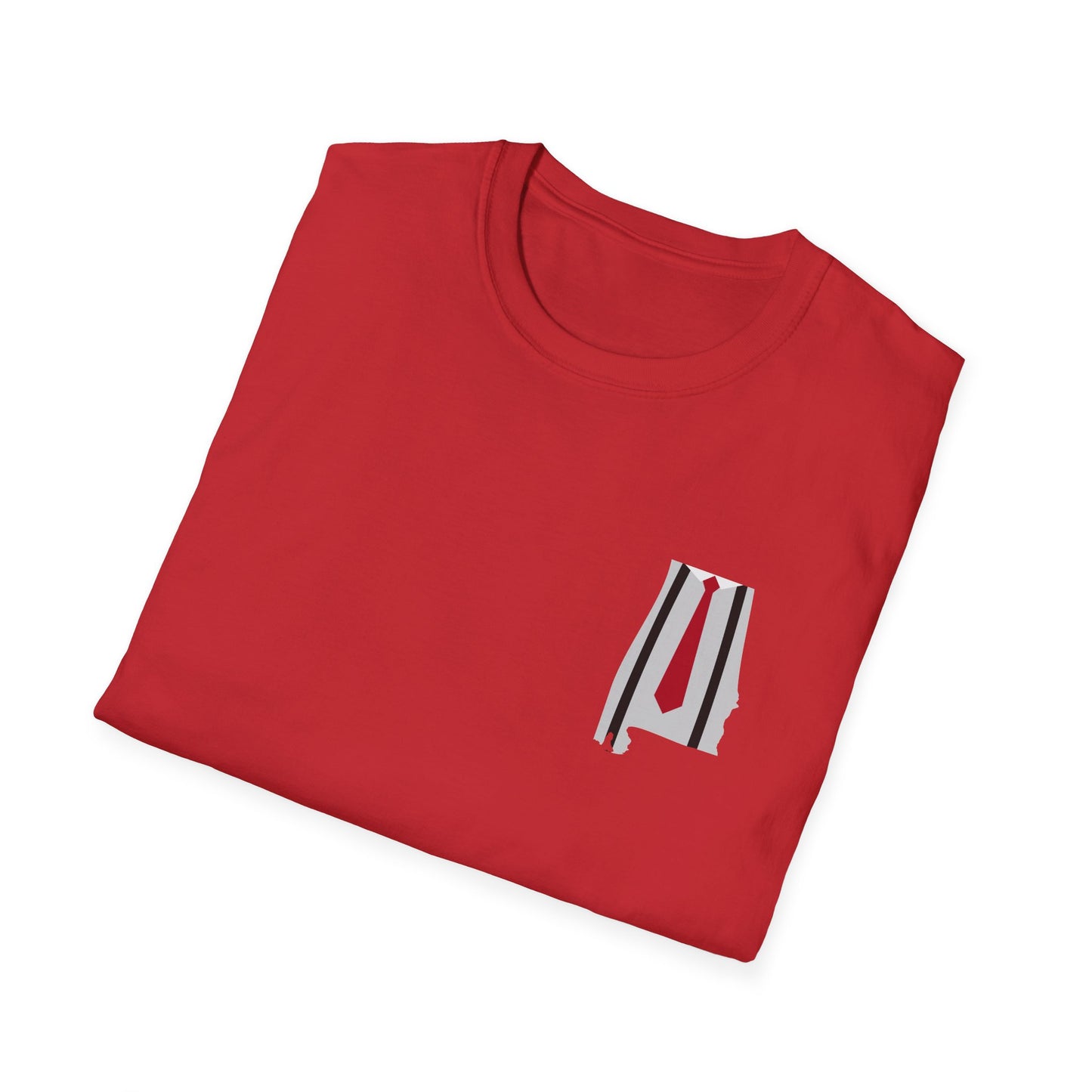 AWN Logo Front and Back T-Shirt Red