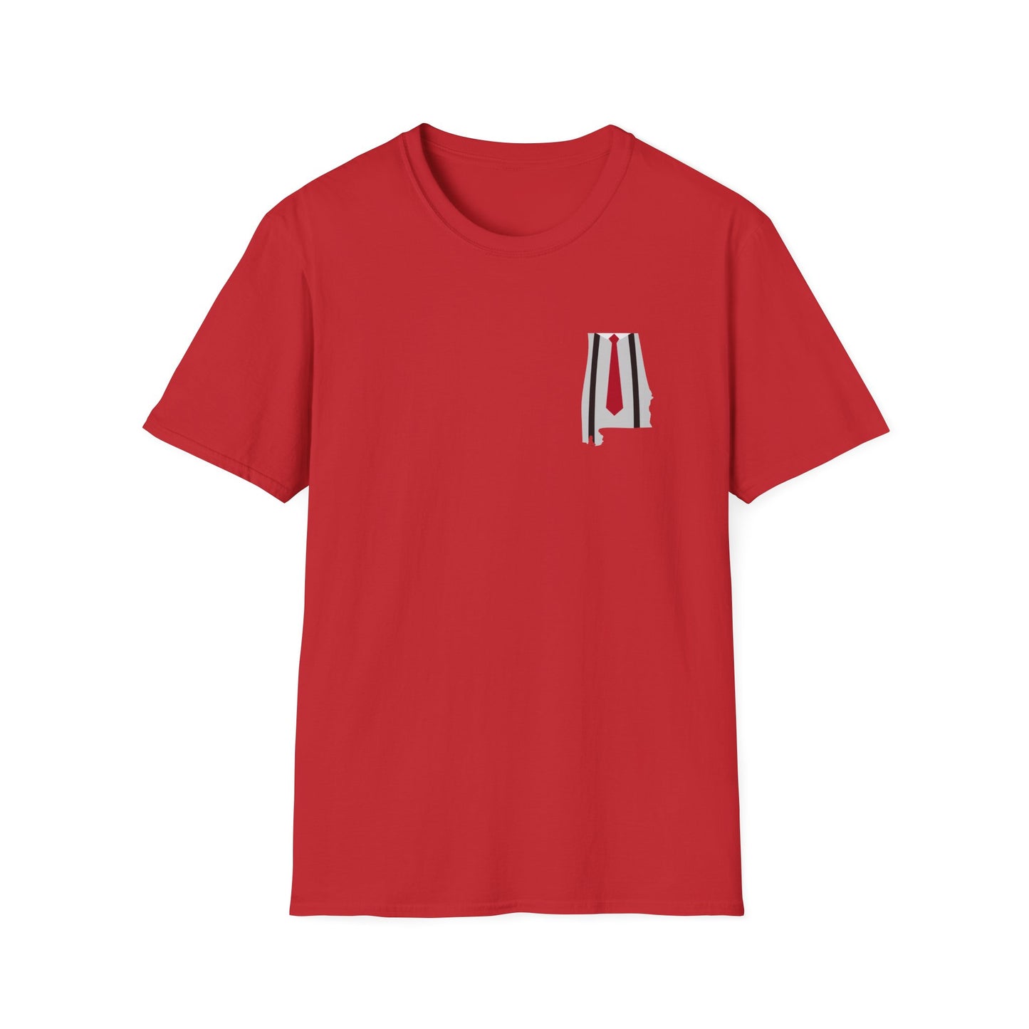 AWN Logo Front and Back T-Shirt Red