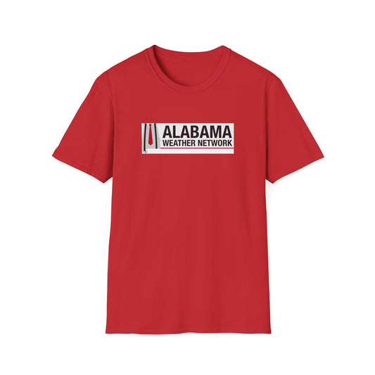AWN Logo T-Shirt Red (With White Background)