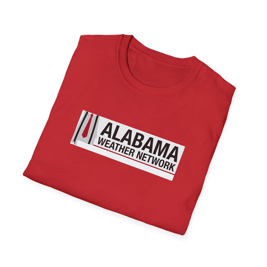 AWN Logo T-Shirt Red (With White Background)