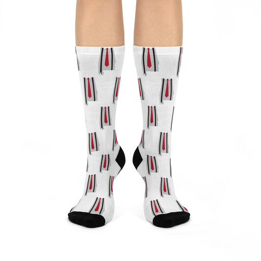 AWN Logo Socks (White)