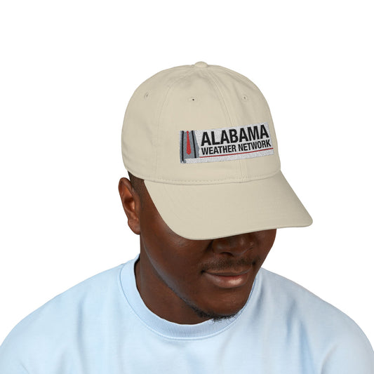 AWN Logo Khaki Cap (White Background)