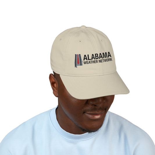 AWN Logo Khaki Cap (Transparent Background)