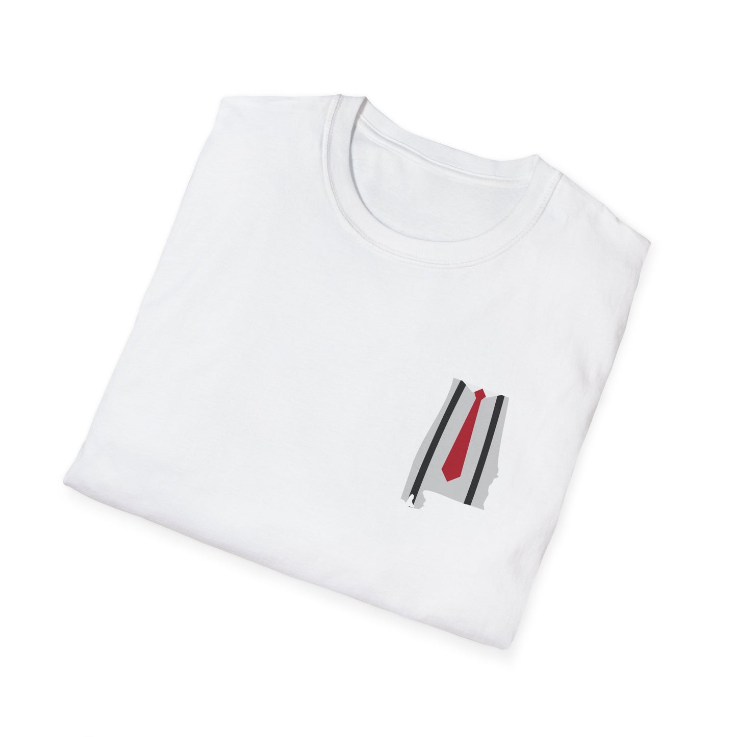 AWN Logo Front and Back T-Shirt Red